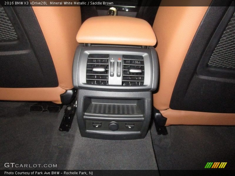 Mineral White Metallic / Saddle Brown 2016 BMW X3 xDrive28i