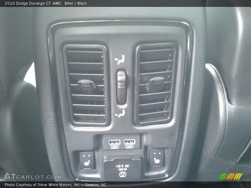 Billet / Black 2019 Dodge Durango GT AWD