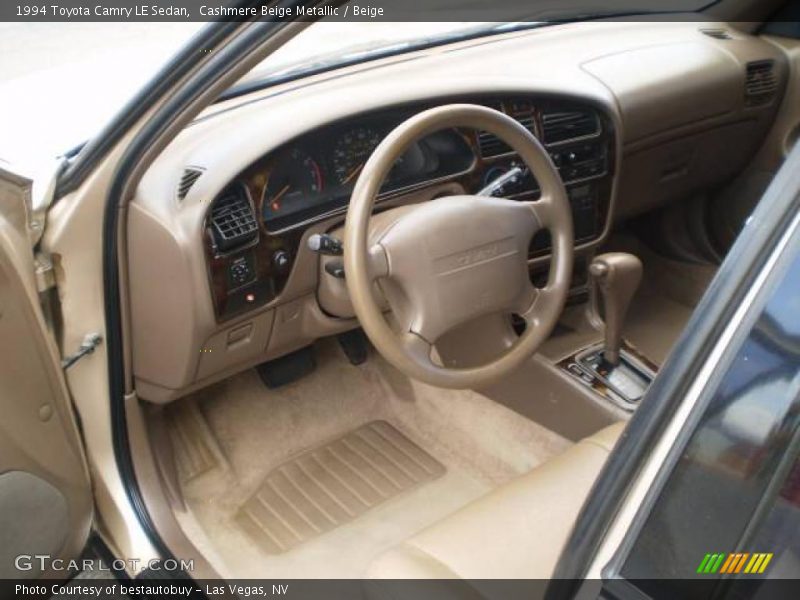 Cashmere Beige Metallic / Beige 1994 Toyota Camry LE Sedan