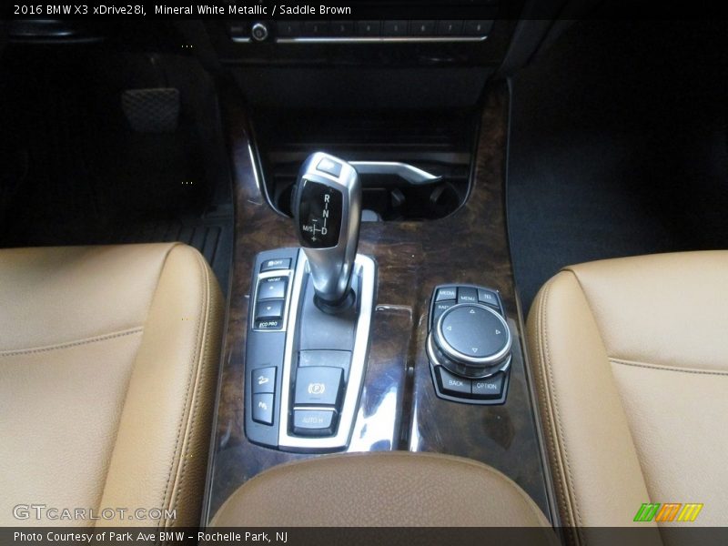 Mineral White Metallic / Saddle Brown 2016 BMW X3 xDrive28i