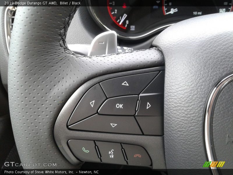 Billet / Black 2019 Dodge Durango GT AWD