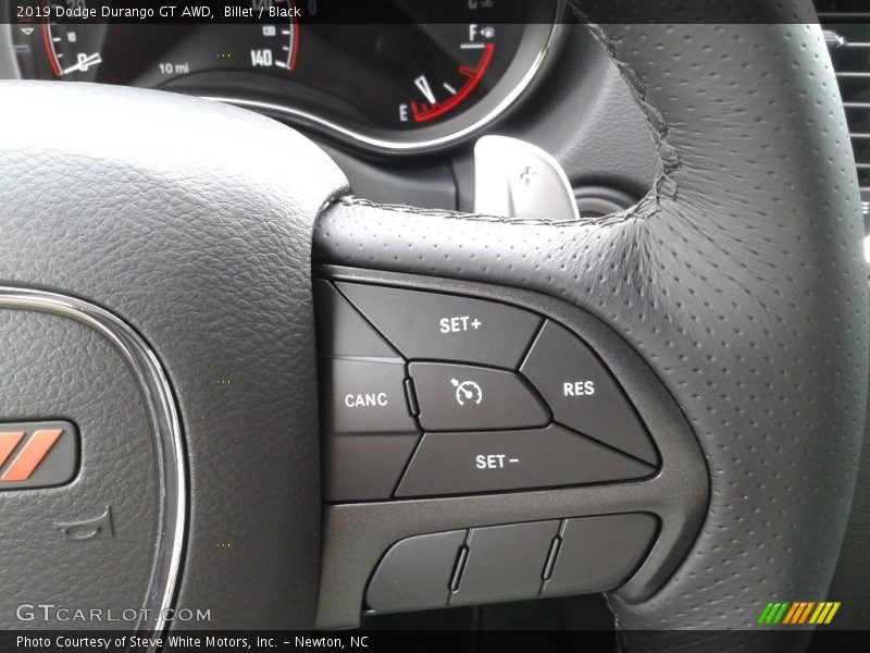 Billet / Black 2019 Dodge Durango GT AWD