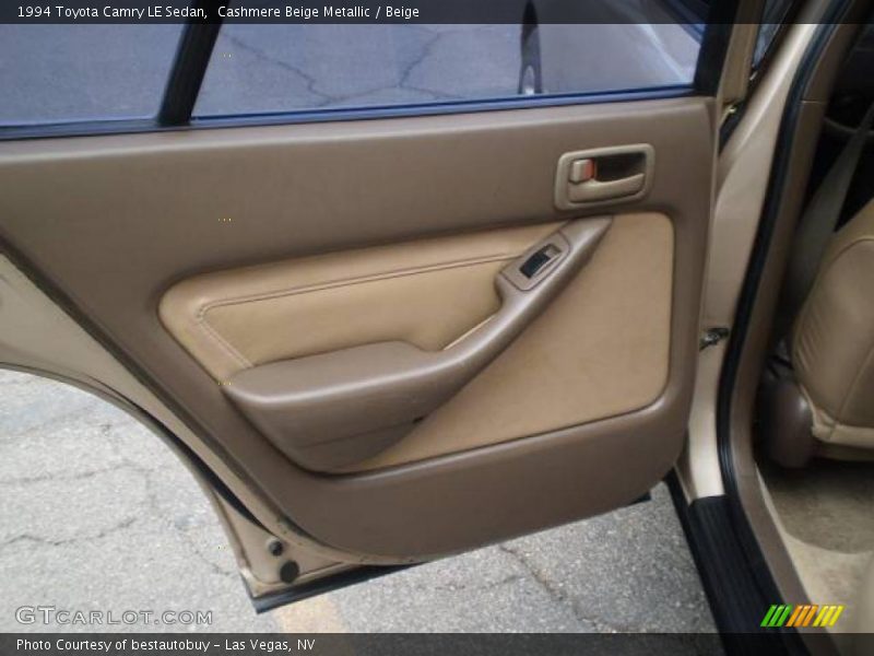 Cashmere Beige Metallic / Beige 1994 Toyota Camry LE Sedan