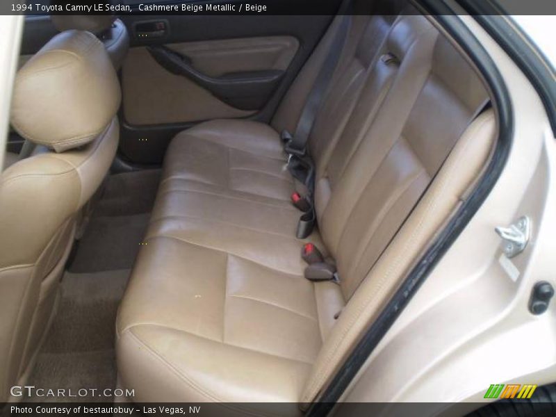 Cashmere Beige Metallic / Beige 1994 Toyota Camry LE Sedan