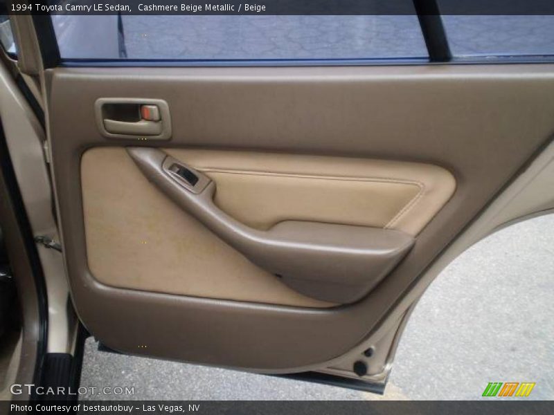 Cashmere Beige Metallic / Beige 1994 Toyota Camry LE Sedan