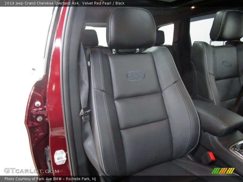 Velvet Red Pearl / Black 2019 Jeep Grand Cherokee Overland 4x4