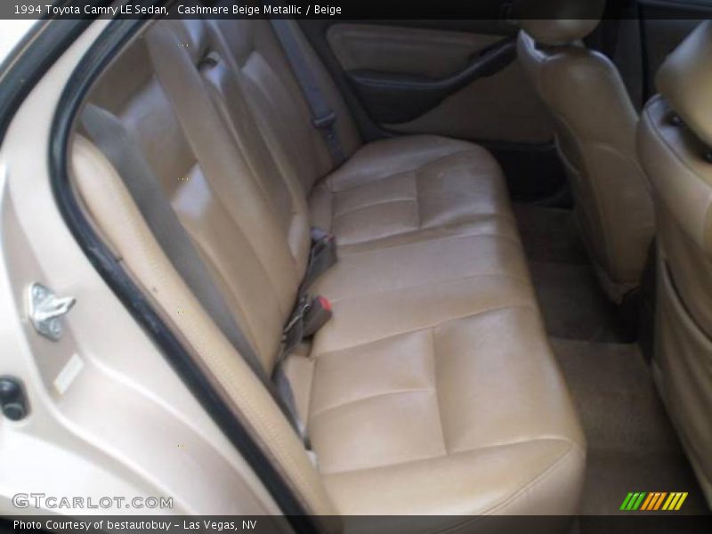 Cashmere Beige Metallic / Beige 1994 Toyota Camry LE Sedan