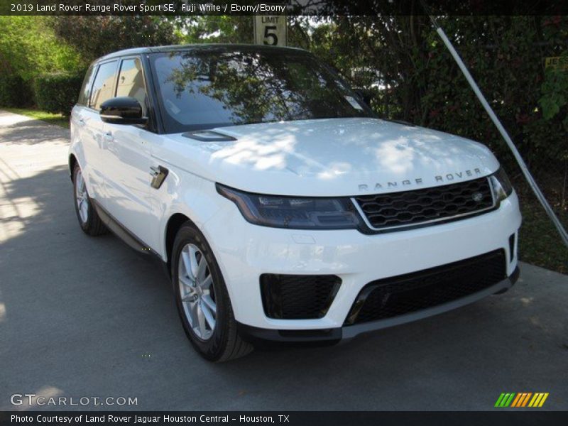 Fuji White / Ebony/Ebony 2019 Land Rover Range Rover Sport SE