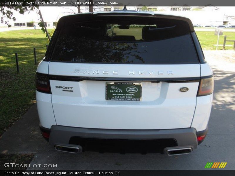 Fuji White / Ebony/Ebony 2019 Land Rover Range Rover Sport SE