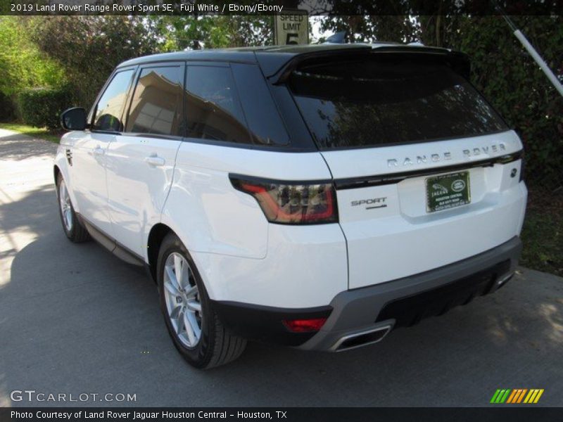Fuji White / Ebony/Ebony 2019 Land Rover Range Rover Sport SE