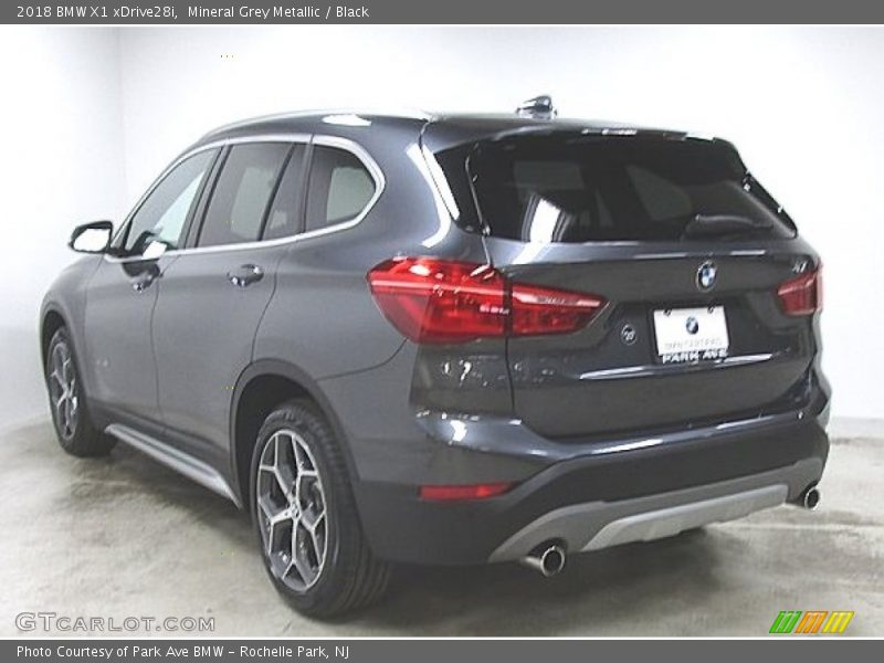 Mineral Grey Metallic / Black 2018 BMW X1 xDrive28i