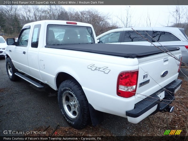 Oxford White / Medium Dark Flint 2010 Ford Ranger XLT SuperCab 4x4