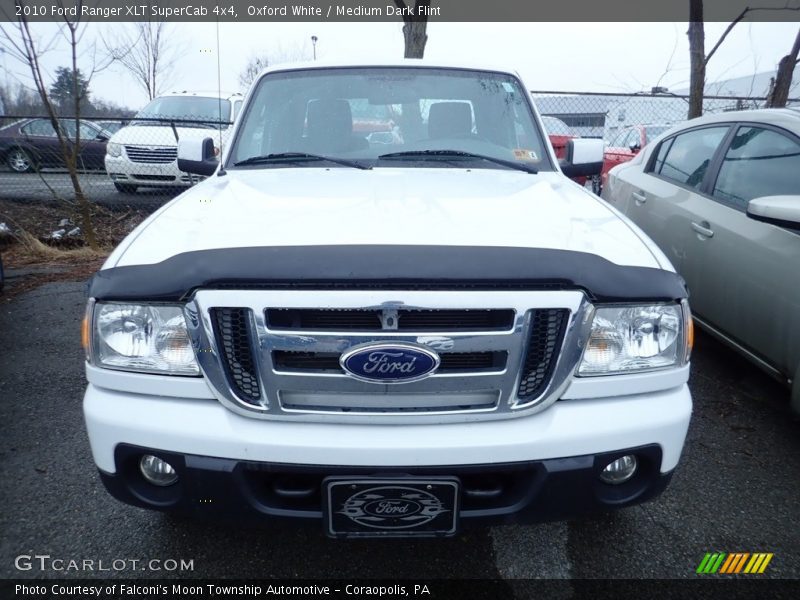 Oxford White / Medium Dark Flint 2010 Ford Ranger XLT SuperCab 4x4