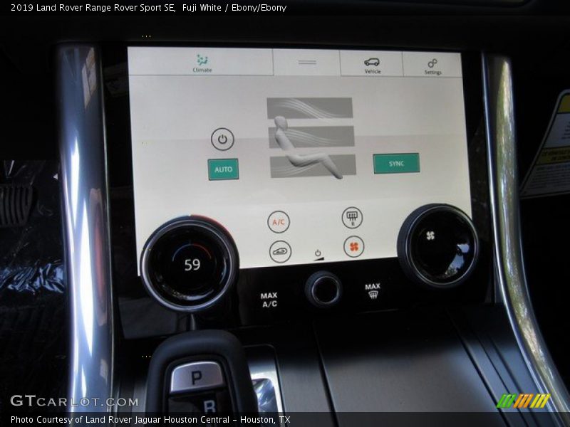 Fuji White / Ebony/Ebony 2019 Land Rover Range Rover Sport SE