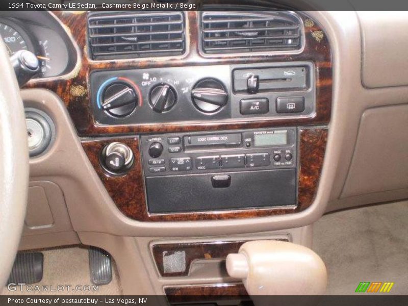 Cashmere Beige Metallic / Beige 1994 Toyota Camry LE Sedan