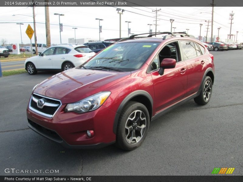 Venetian Red Pearl / Black 2014 Subaru XV Crosstrek 2.0i Premium
