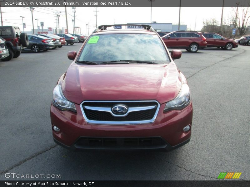 Venetian Red Pearl / Black 2014 Subaru XV Crosstrek 2.0i Premium