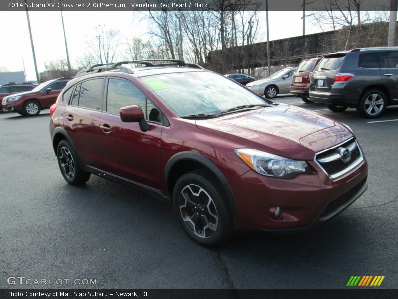 Venetian Red Pearl / Black 2014 Subaru XV Crosstrek 2.0i Premium