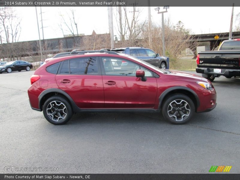 Venetian Red Pearl / Black 2014 Subaru XV Crosstrek 2.0i Premium