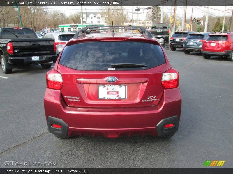 Venetian Red Pearl / Black 2014 Subaru XV Crosstrek 2.0i Premium