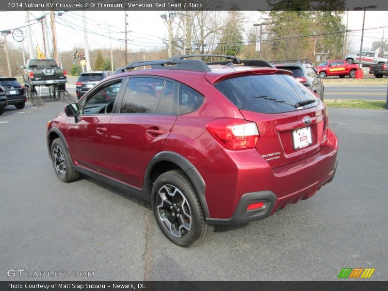 Venetian Red Pearl / Black 2014 Subaru XV Crosstrek 2.0i Premium