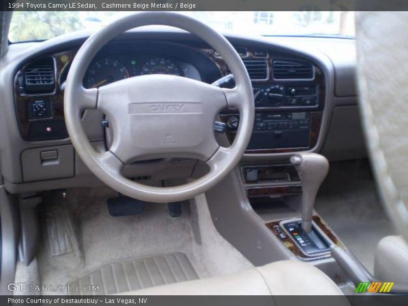 Cashmere Beige Metallic / Beige 1994 Toyota Camry LE Sedan