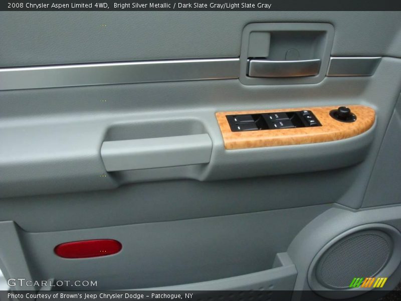 Bright Silver Metallic / Dark Slate Gray/Light Slate Gray 2008 Chrysler Aspen Limited 4WD