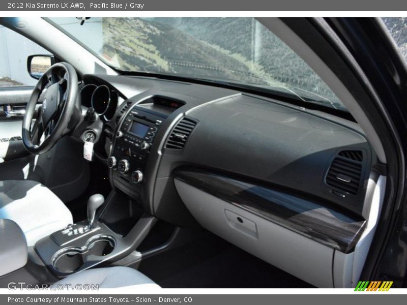Pacific Blue / Gray 2012 Kia Sorento LX AWD