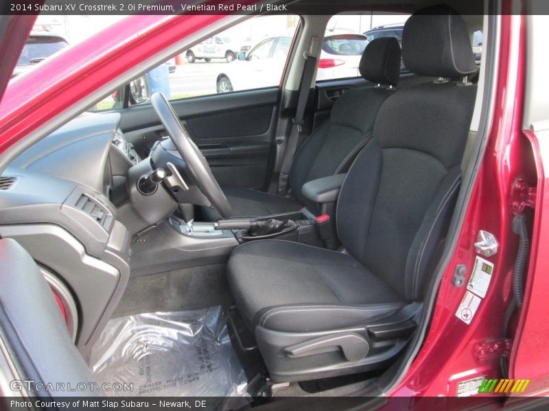 Venetian Red Pearl / Black 2014 Subaru XV Crosstrek 2.0i Premium