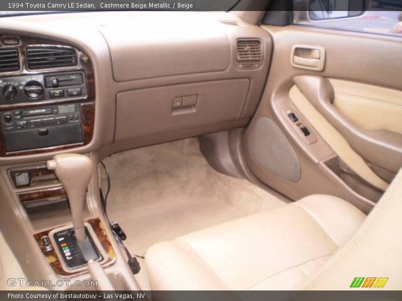 Cashmere Beige Metallic / Beige 1994 Toyota Camry LE Sedan