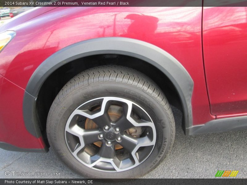 Venetian Red Pearl / Black 2014 Subaru XV Crosstrek 2.0i Premium