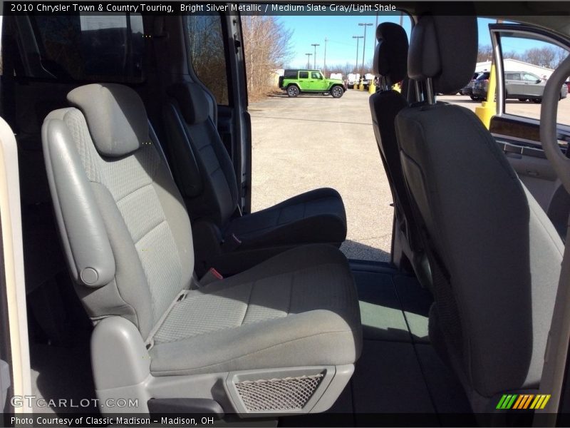 Bright Silver Metallic / Medium Slate Gray/Light Shale 2010 Chrysler Town & Country Touring
