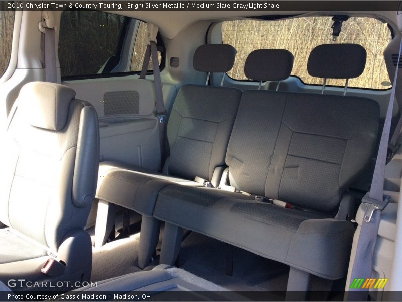 Bright Silver Metallic / Medium Slate Gray/Light Shale 2010 Chrysler Town & Country Touring