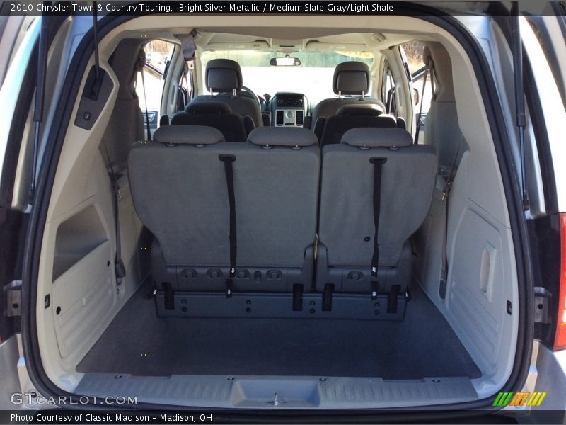 Bright Silver Metallic / Medium Slate Gray/Light Shale 2010 Chrysler Town & Country Touring