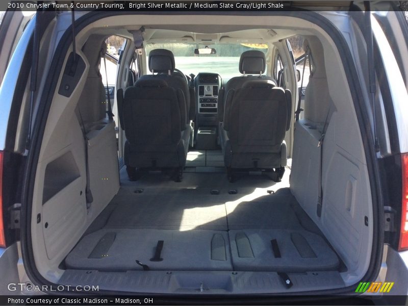 Bright Silver Metallic / Medium Slate Gray/Light Shale 2010 Chrysler Town & Country Touring