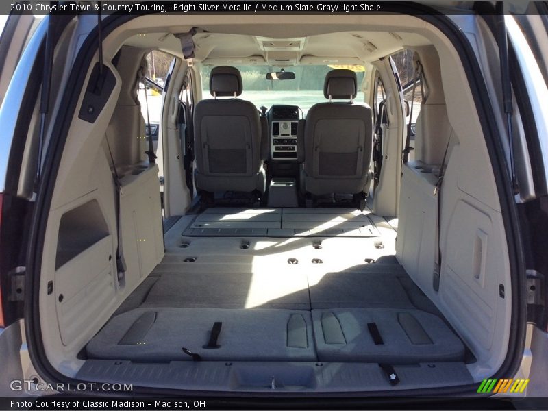 Bright Silver Metallic / Medium Slate Gray/Light Shale 2010 Chrysler Town & Country Touring