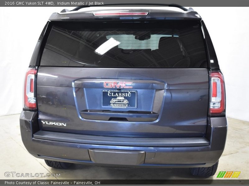 Iridium Metallic / Jet Black 2016 GMC Yukon SLT 4WD