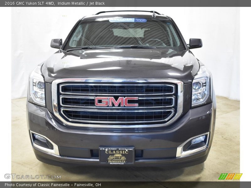 Iridium Metallic / Jet Black 2016 GMC Yukon SLT 4WD