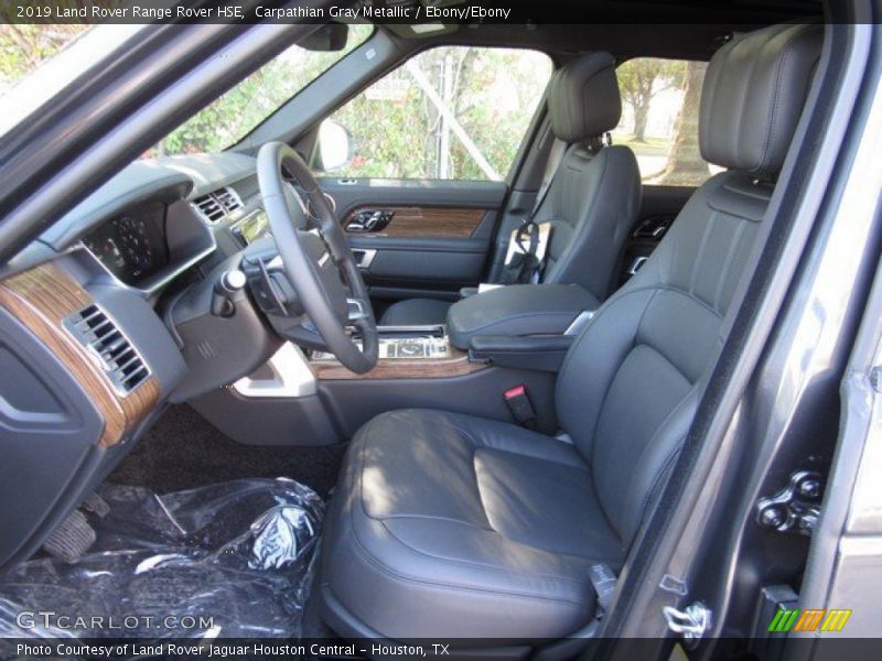 Carpathian Gray Metallic / Ebony/Ebony 2019 Land Rover Range Rover HSE