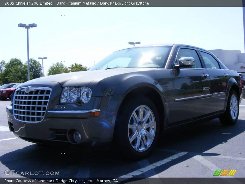 Dark Titanium Metallic / Dark Khaki/Light Graystone 2009 Chrysler 300 Limited