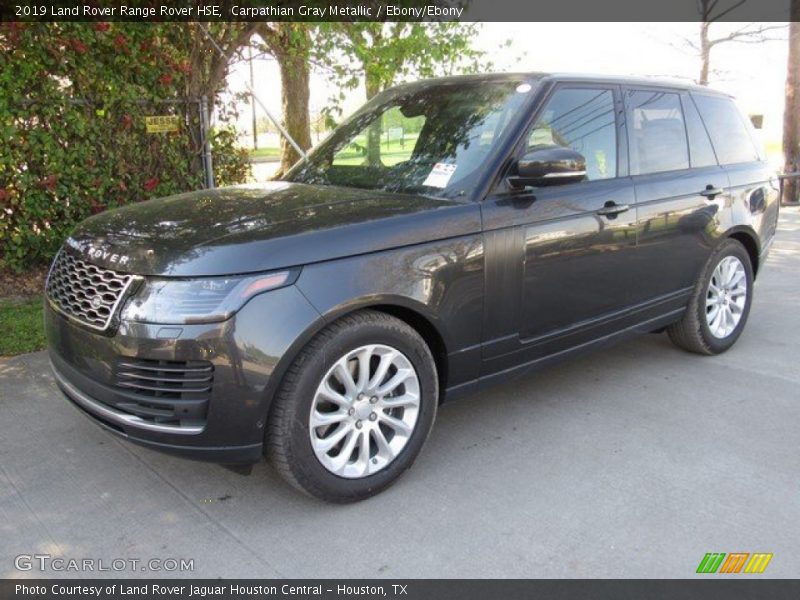 Carpathian Gray Metallic / Ebony/Ebony 2019 Land Rover Range Rover HSE