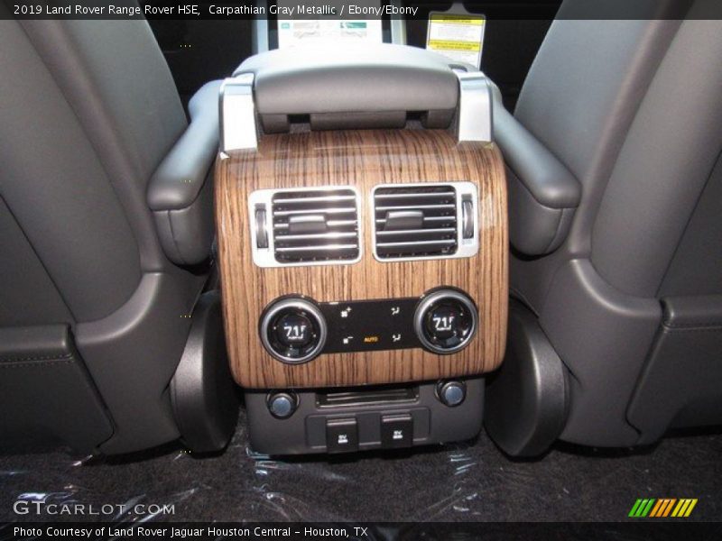 Carpathian Gray Metallic / Ebony/Ebony 2019 Land Rover Range Rover HSE