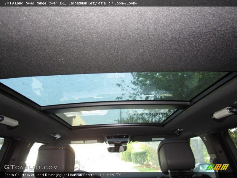 Carpathian Gray Metallic / Ebony/Ebony 2019 Land Rover Range Rover HSE