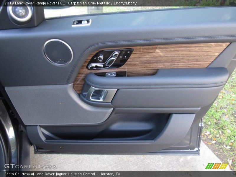 Carpathian Gray Metallic / Ebony/Ebony 2019 Land Rover Range Rover HSE