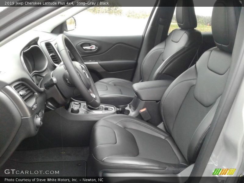 Sting-Gray / Black 2019 Jeep Cherokee Latitude Plus 4x4