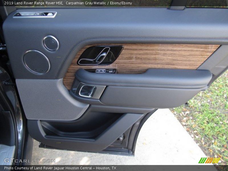 Carpathian Gray Metallic / Ebony/Ebony 2019 Land Rover Range Rover HSE