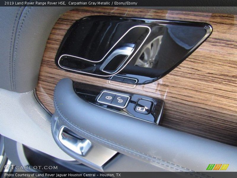Carpathian Gray Metallic / Ebony/Ebony 2019 Land Rover Range Rover HSE