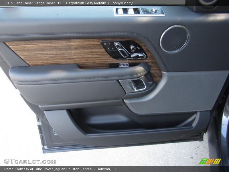 Carpathian Gray Metallic / Ebony/Ebony 2019 Land Rover Range Rover HSE