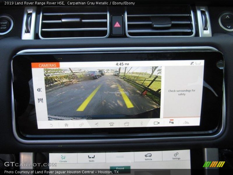 Carpathian Gray Metallic / Ebony/Ebony 2019 Land Rover Range Rover HSE
