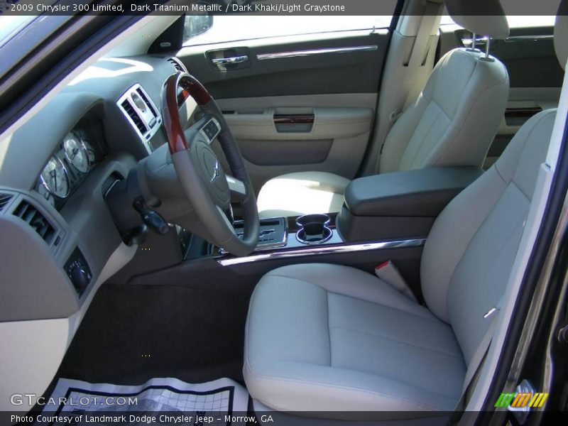 Dark Titanium Metallic / Dark Khaki/Light Graystone 2009 Chrysler 300 Limited